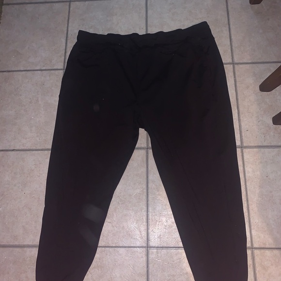 Athletic Works Black Track Pants - Picture 1 of 1